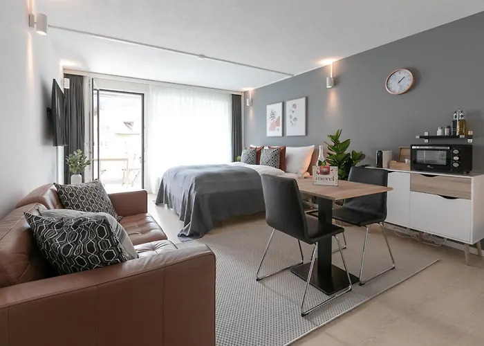 Spirit Apartments - Studio #3 - Balkon - Parkplatz